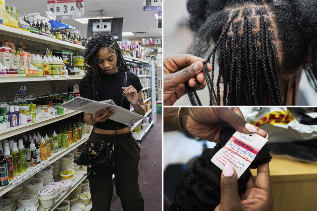 Black hair industry matters products from China. This is what the rates for braids and wigs mean