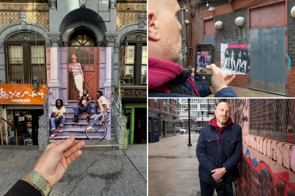 Exclusive | NYC is full of iconic rock 'n' roll moments as the cover of Bob Dylan's album, and this photographer emphasizes the story