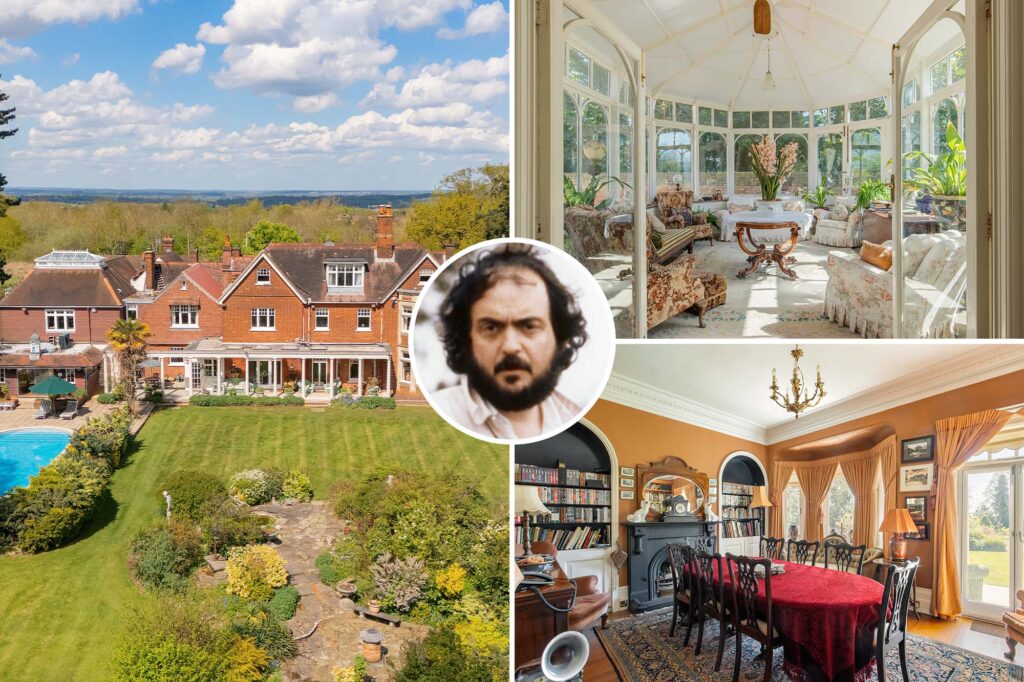 The English mansion where Stanley Kubrick lived during the "The Shining" production lists for $ 9 million