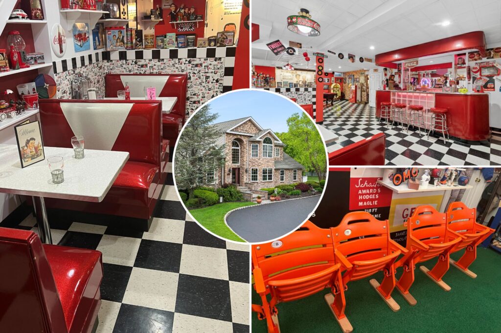Exclusive | Do you want to live in a restaurant in the 1950's? Li litled by $ 1.97 million has an impressive replica, which took decades to complete