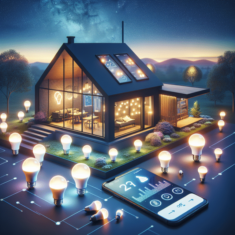 save electricity with smart lighting