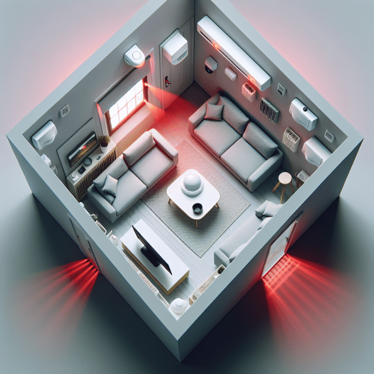 motion sensor security devices for home