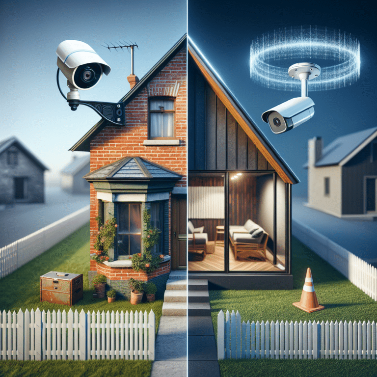 wired vs wireless security cameras for small homes