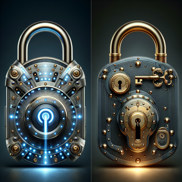 smart locks vs traditional locks comparison