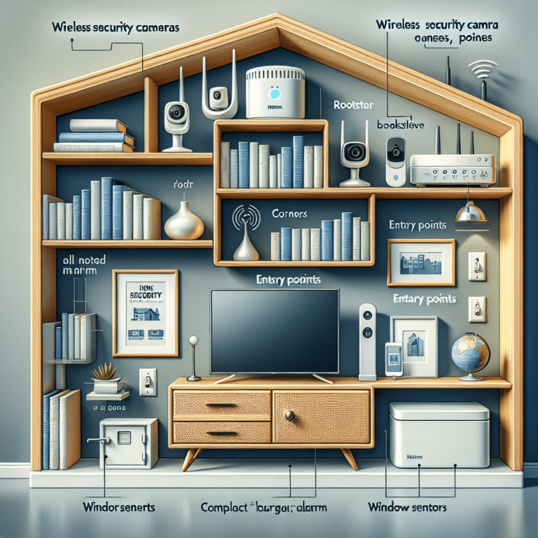 home security setup for renters